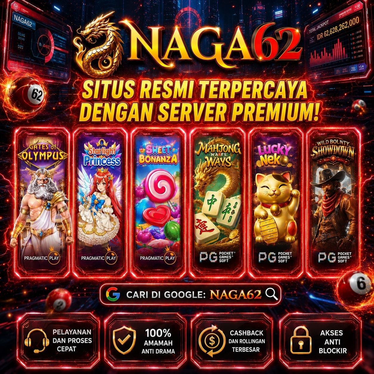 NAGA62 ⭐ Link Situs Online Login Tanpa Limit Alternatif Daftar Akun Terbaru 2026